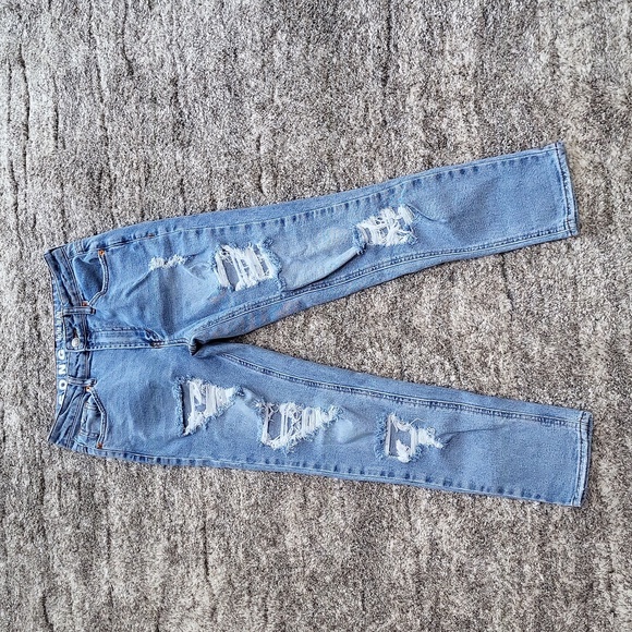 90s distressed high rise summer mom jeans - Picture 11 of 12